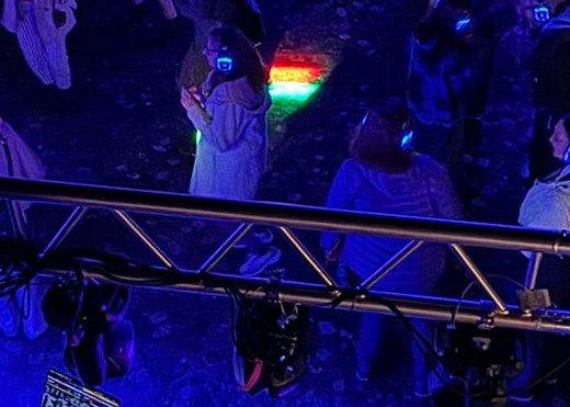 «Wie ausgelassen die Leute auf dem Kirchplatz Party  feierten, war megacool.» 