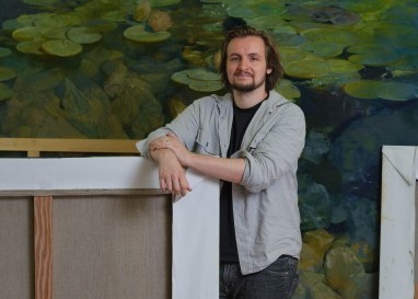 Was für ein Auftrag! Der Bieler Künstler Manuel Dürr durfte einen Kreuzweg für den Vatikan malen